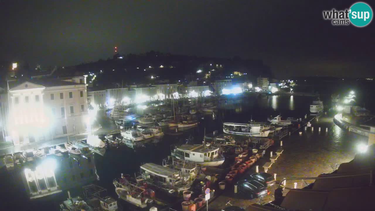 Live webcam da Pirano “Mandrač” – Splendida vista live da Villa Piranesi