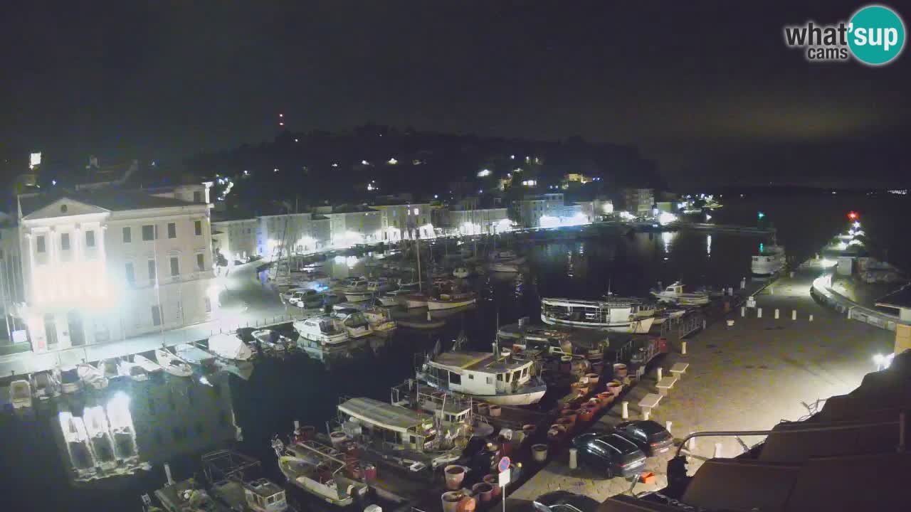 Live-Webcam aus Piran “Mandrač” – Erstaunliche Live-Ansicht von Villa Piranesi