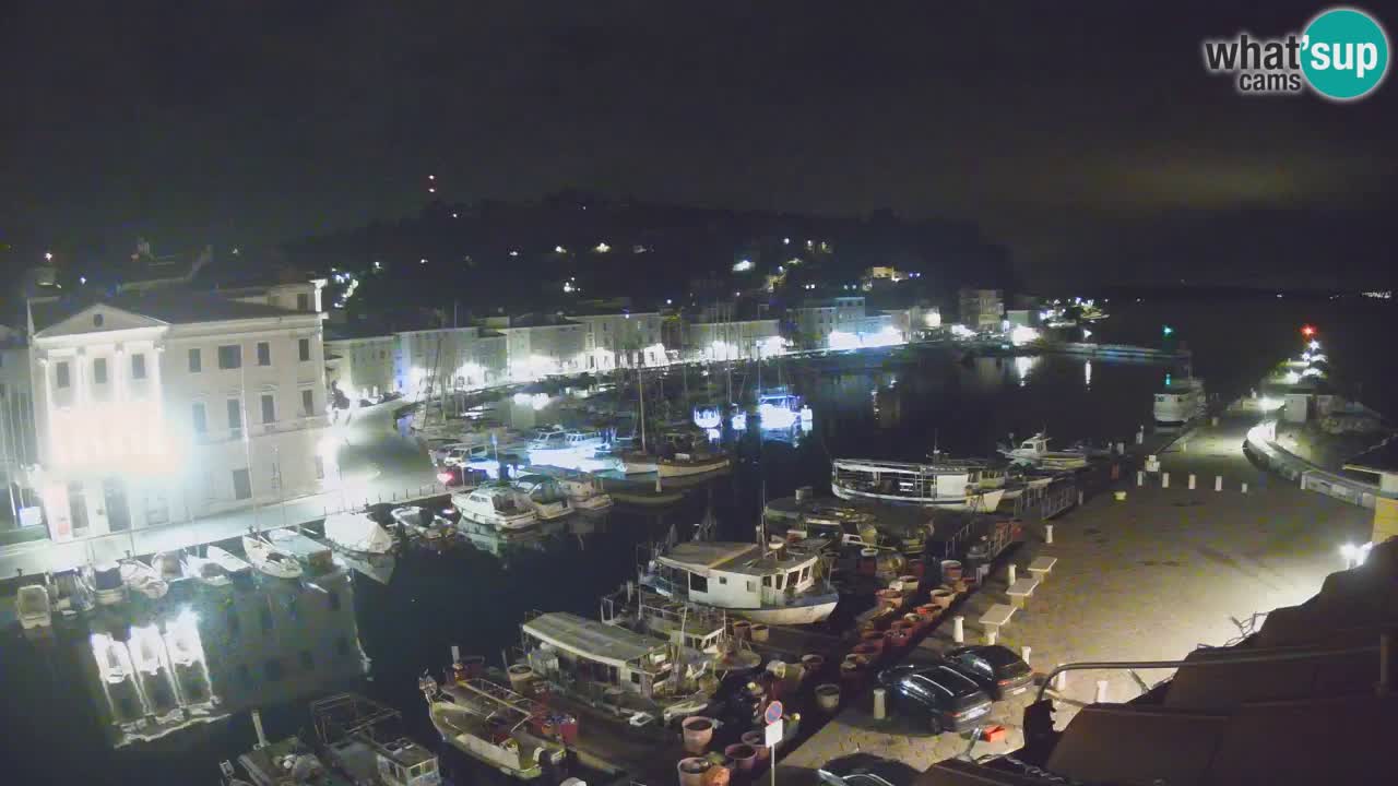 Live-Webcam aus Piran “Mandrač” – Erstaunliche Live-Ansicht von Villa Piranesi