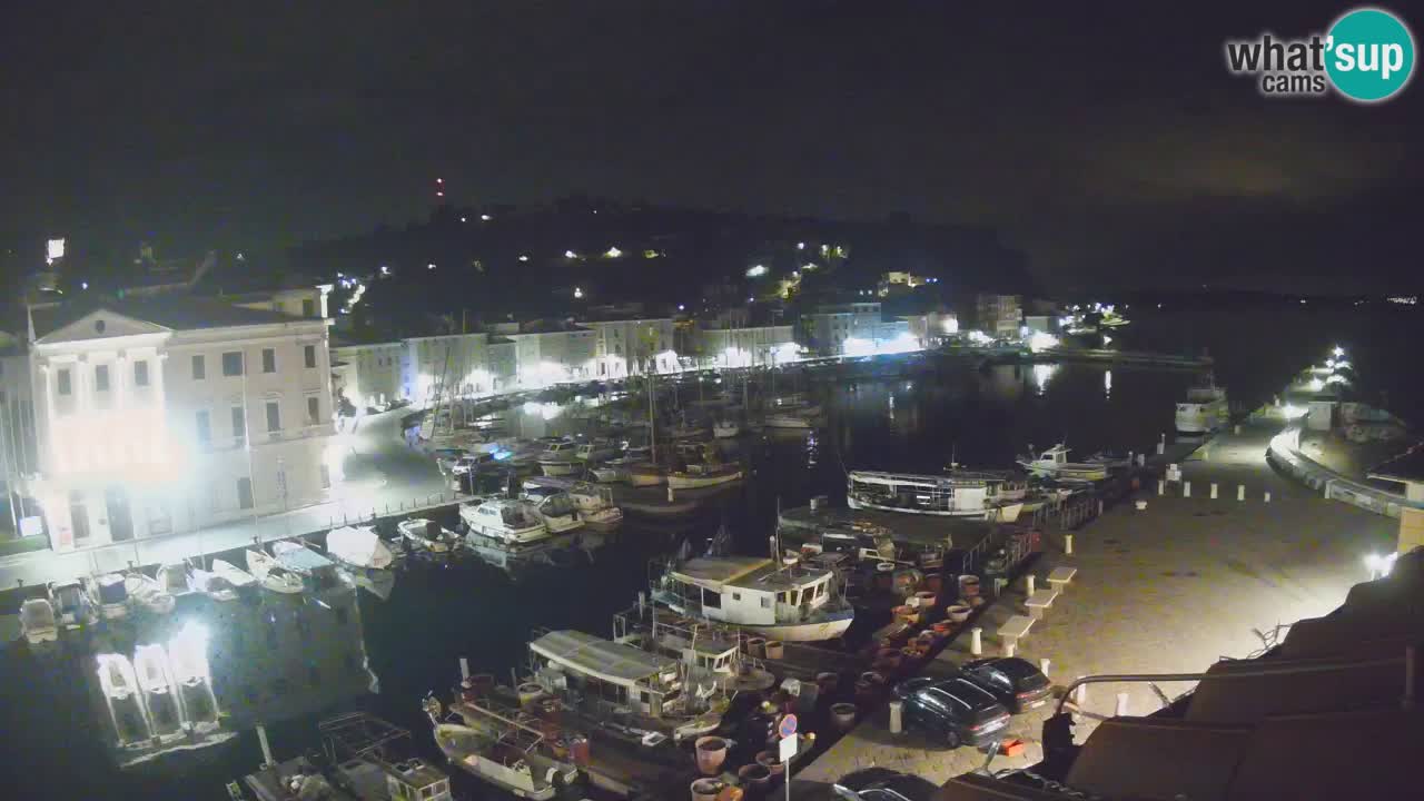 Live-Webcam aus Piran “Mandrač” – Erstaunliche Live-Ansicht von Villa Piranesi