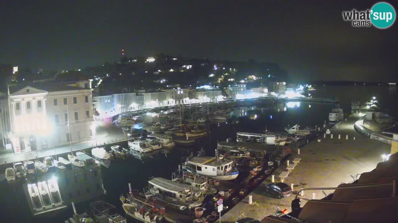 Live webcam from Piran “Mandrač” – Amazing live view from Villa Piranesi