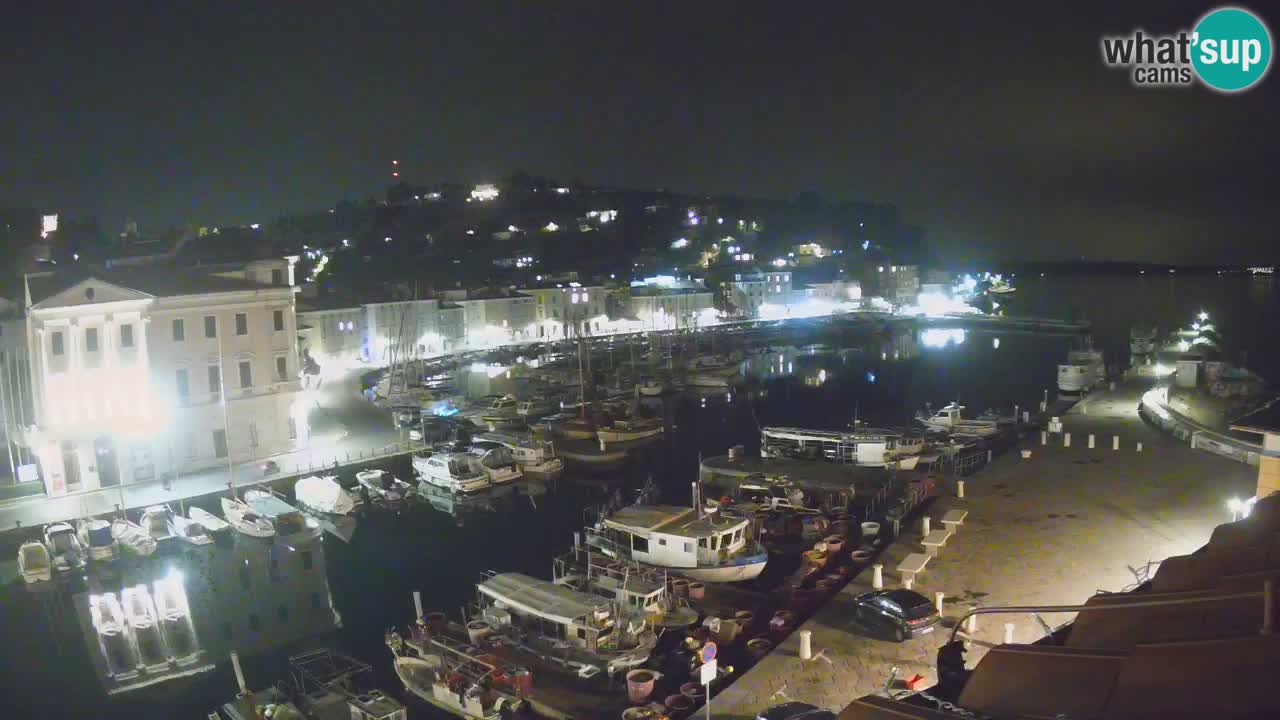 Live webcam from Piran “Mandrač” – Amazing live view from Villa Piranesi