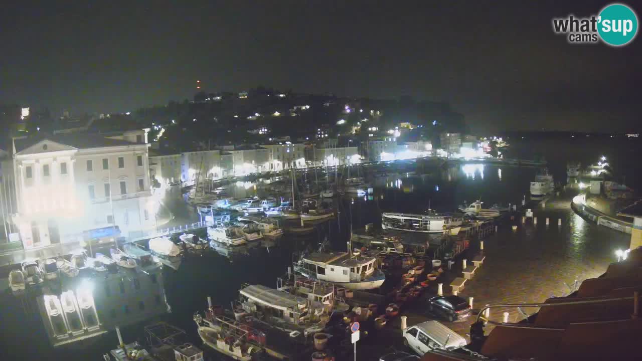 Cámara web en vivo desde Piran “Mandrač” – Increíble vista en vivo desde Villa Piranesi