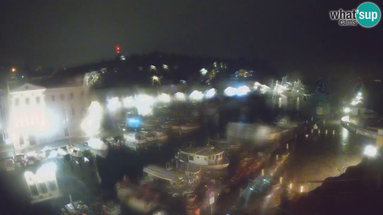 Live webcam da Pirano “Mandrač” – Splendida vista live da Villa Piranesi