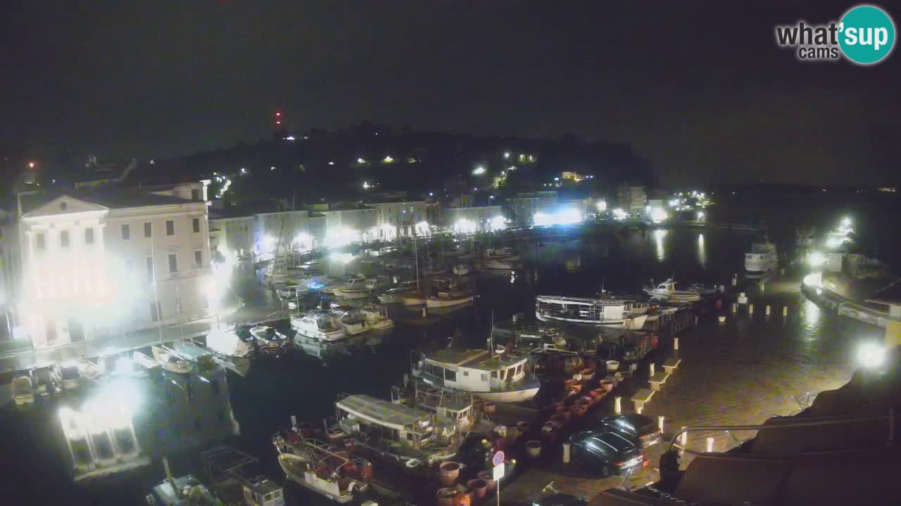 Live-Webcam aus Piran “Mandrač” – Erstaunliche Live-Ansicht von Villa Piranesi