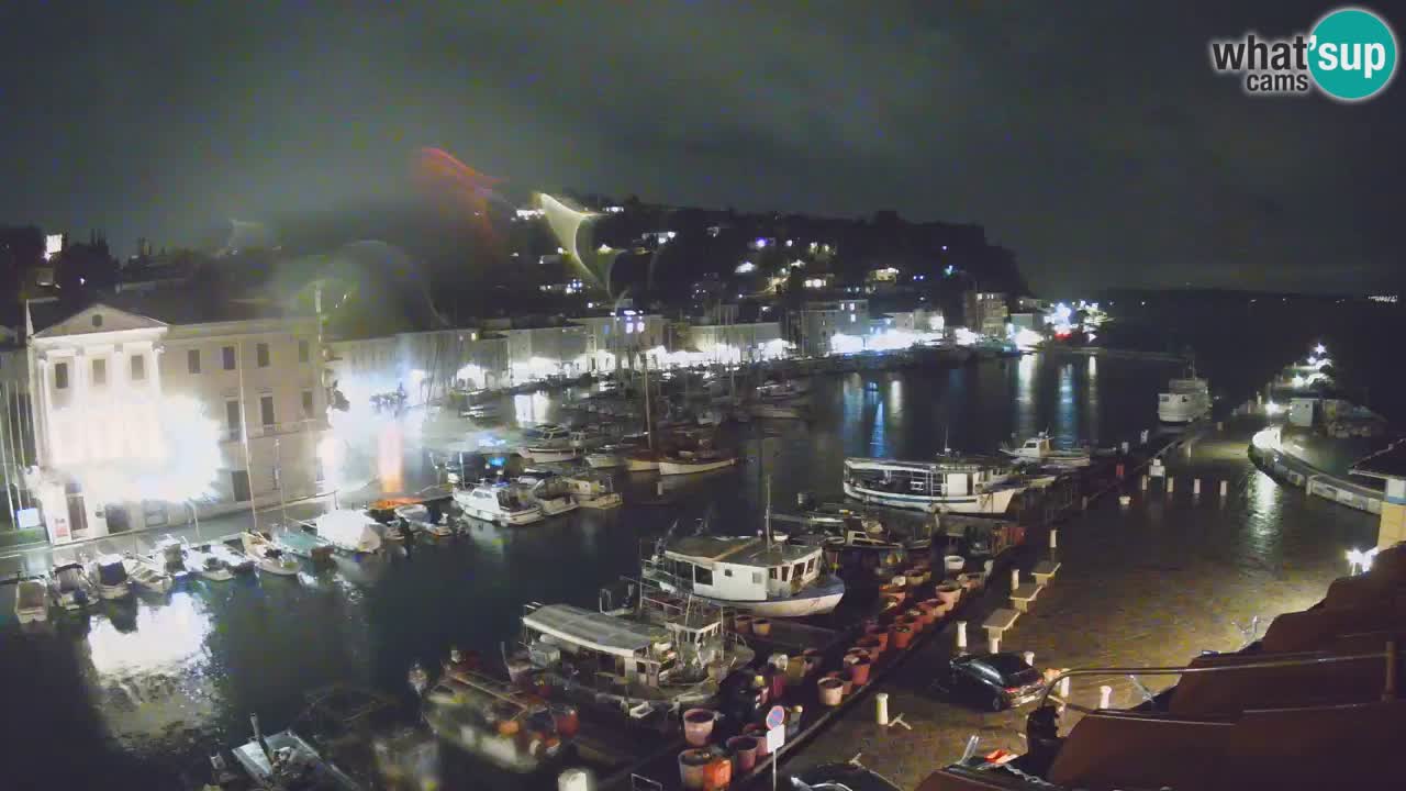 Live-Webcam aus Piran “Mandrač” – Erstaunliche Live-Ansicht von Villa Piranesi