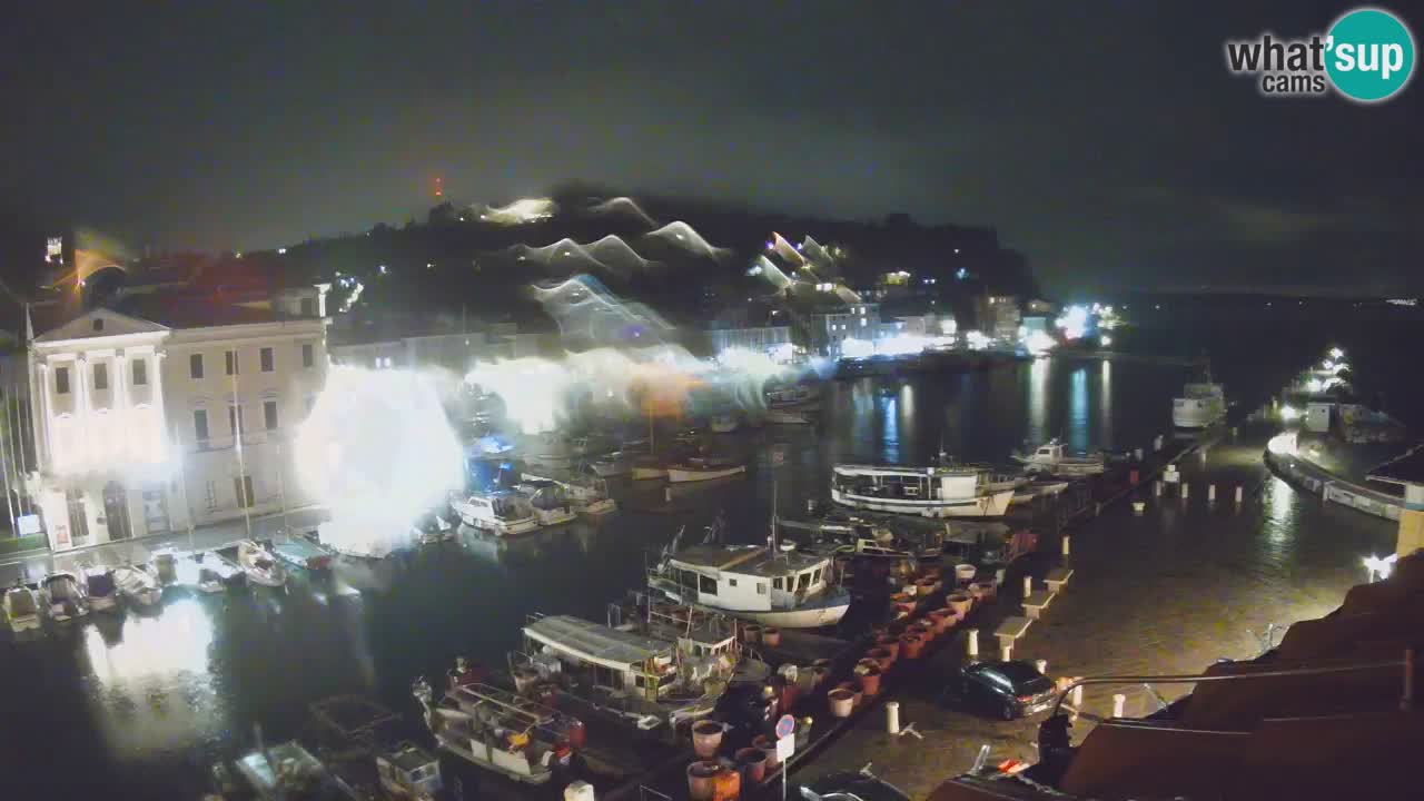 Web kamera uživo iz Pirana “Mandrač” – Nevjerojatan pogled uživo iz Ville Piranesi