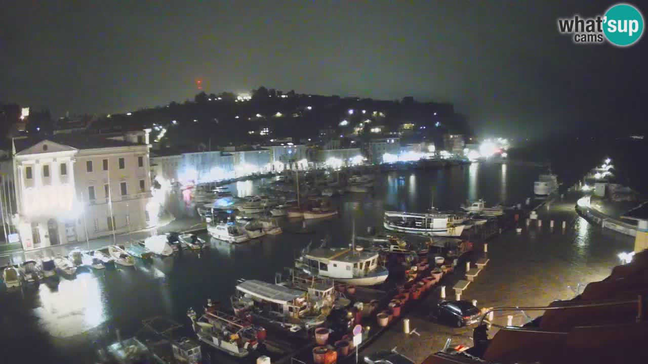 Live webcam from Piran “Mandrač” – Amazing live view from Villa Piranesi