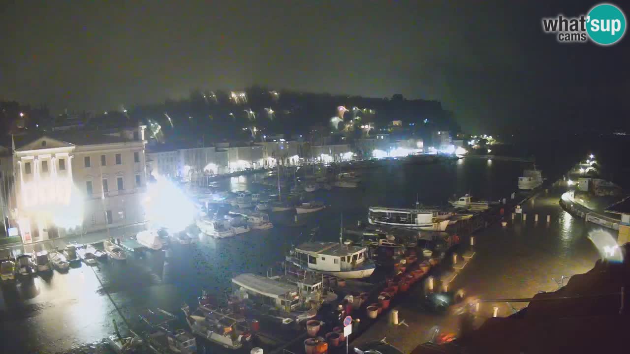 Live-Webcam aus Piran “Mandrač” – Erstaunliche Live-Ansicht von Villa Piranesi