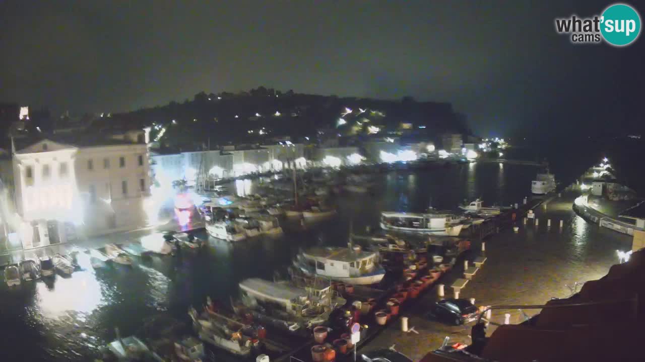 Iz Pirana Spletna kamera v živo “Mandrač” – Neverjeten pogled v živo iz Vile Piranesi