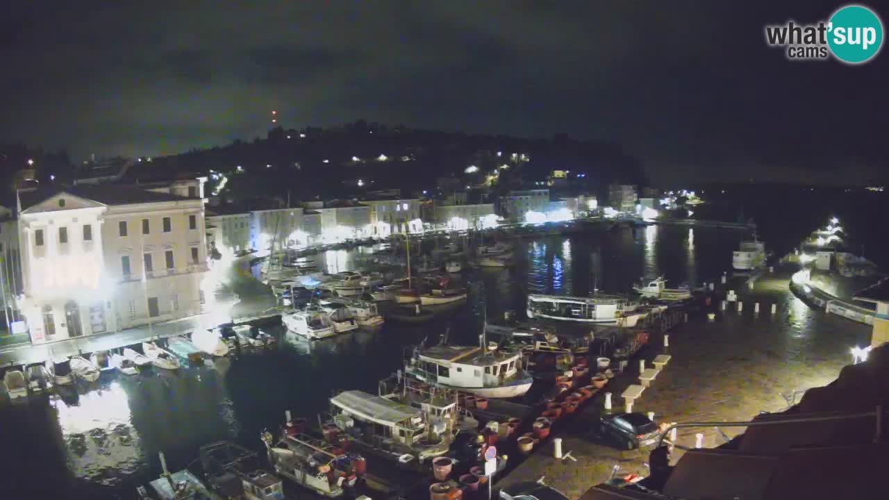 Live webcam from Piran “Mandrač” – Amazing live view from Villa Piranesi