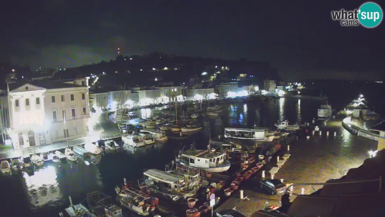 Live webcam from Piran “Mandrač” – Amazing live view from Villa Piranesi