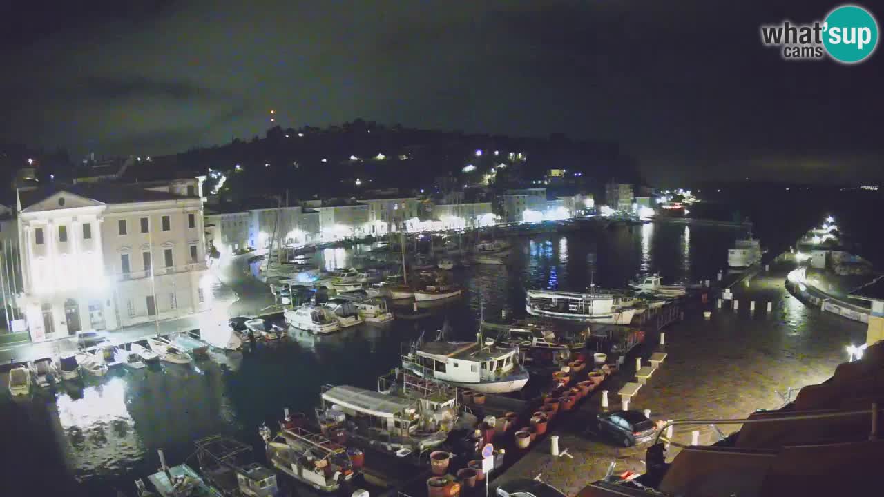 Live webcam from Piran “Mandrač” – Amazing live view from Villa Piranesi