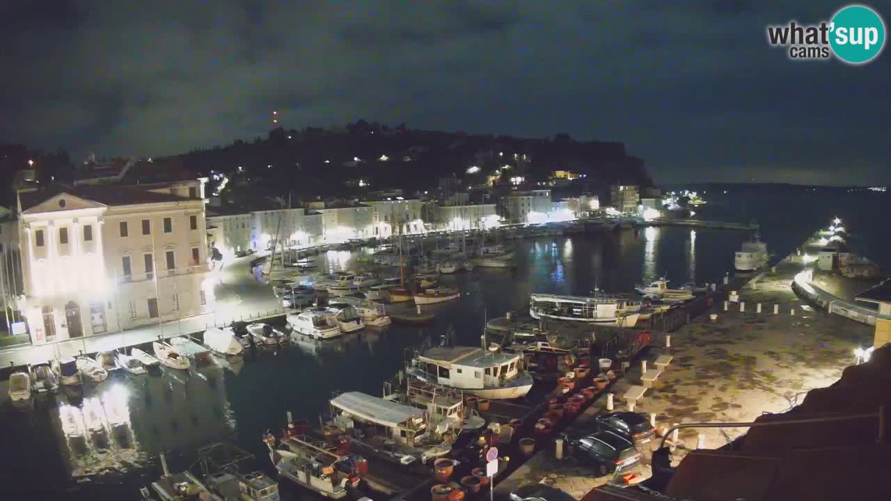 Live webcam from Piran “Mandrač” – Amazing live view from Villa Piranesi