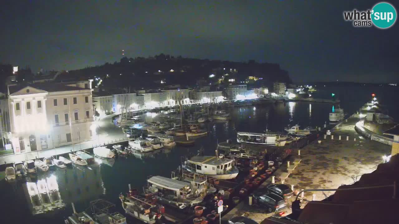 Live webcam from Piran “Mandrač” – Amazing live view from Villa Piranesi