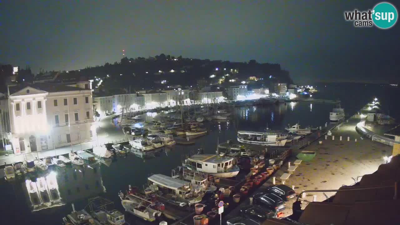 Live webcam from Piran “Mandrač” – Amazing live view from Villa Piranesi