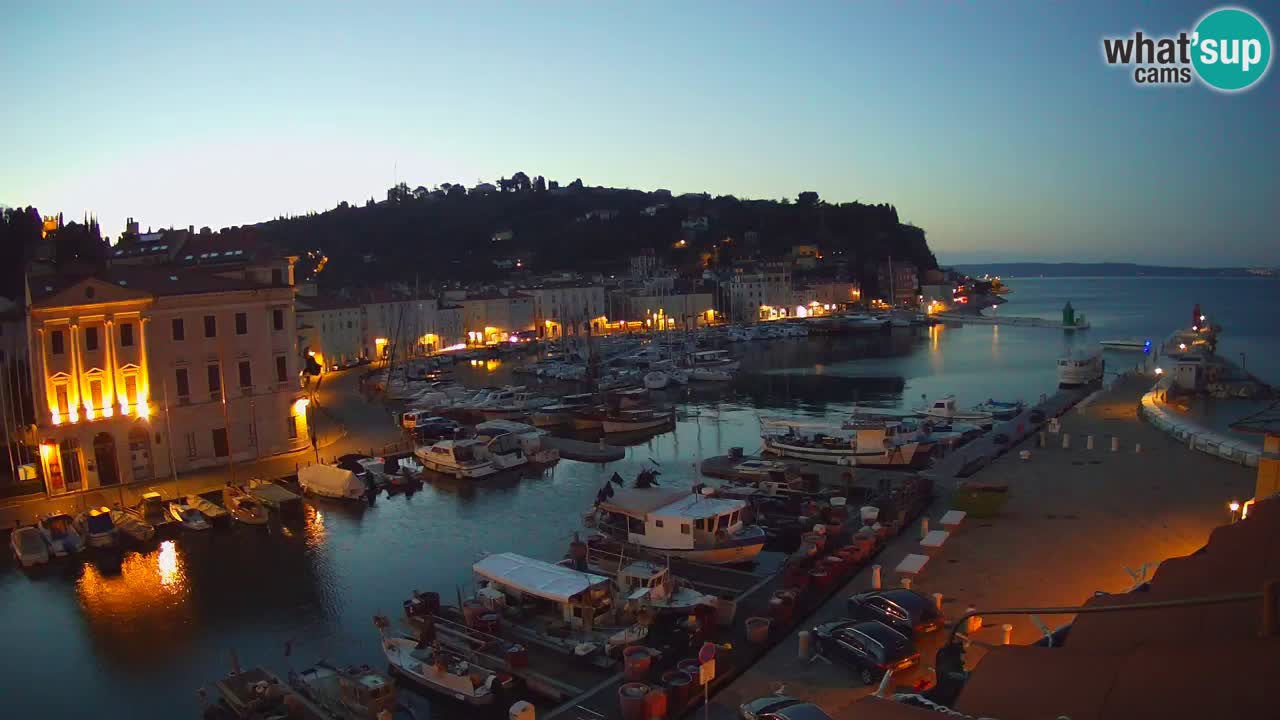 Web kamera uživo iz Pirana “Mandrač” – Nevjerojatan pogled uživo iz Ville Piranesi