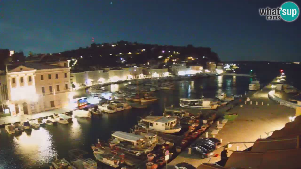 Live webcam da Pirano “Mandrač” – Splendida vista live da Villa Piranesi