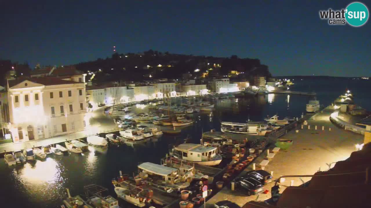 Live-Webcam aus Piran “Mandrač” – Erstaunliche Live-Ansicht von Villa Piranesi