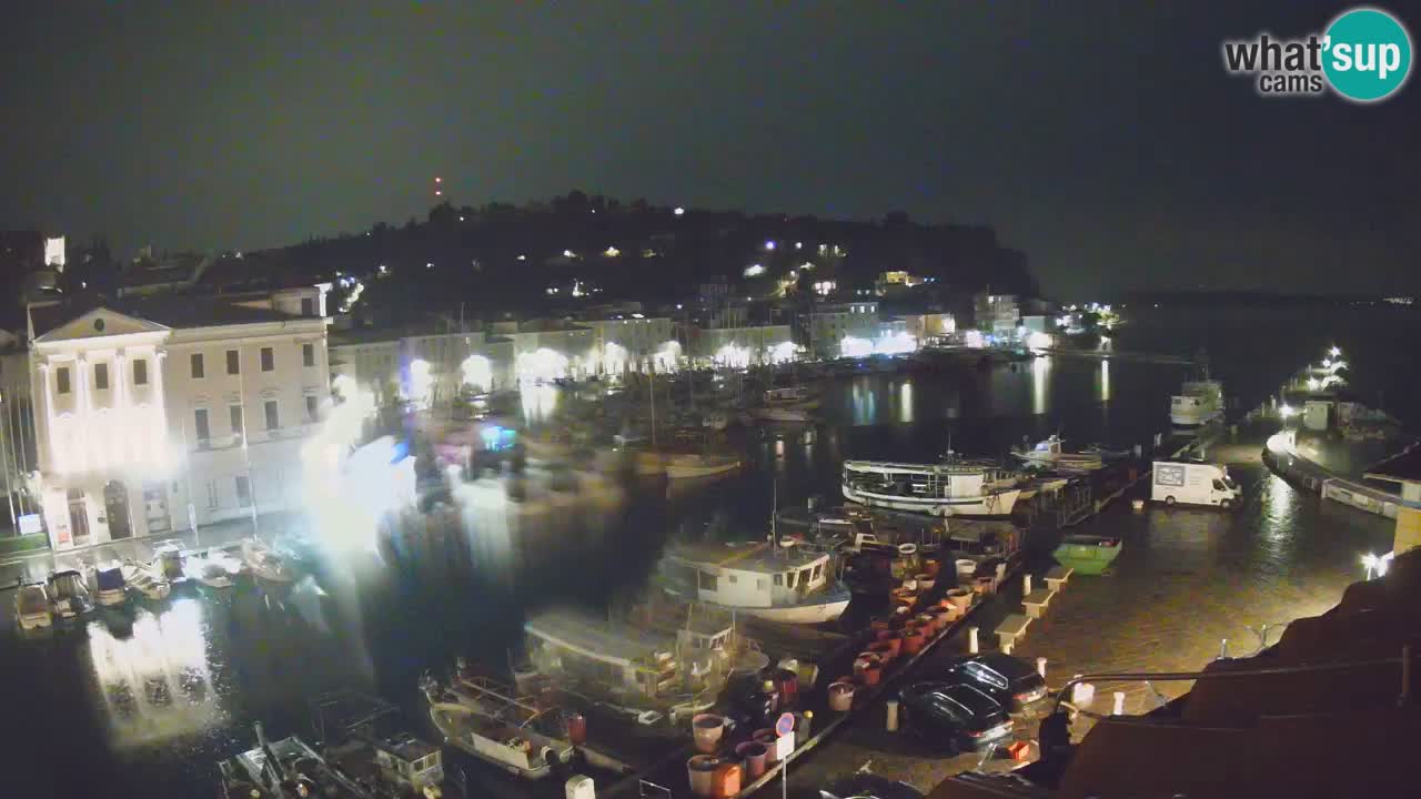 Live-Webcam aus Piran “Mandrač” – Erstaunliche Live-Ansicht von Villa Piranesi