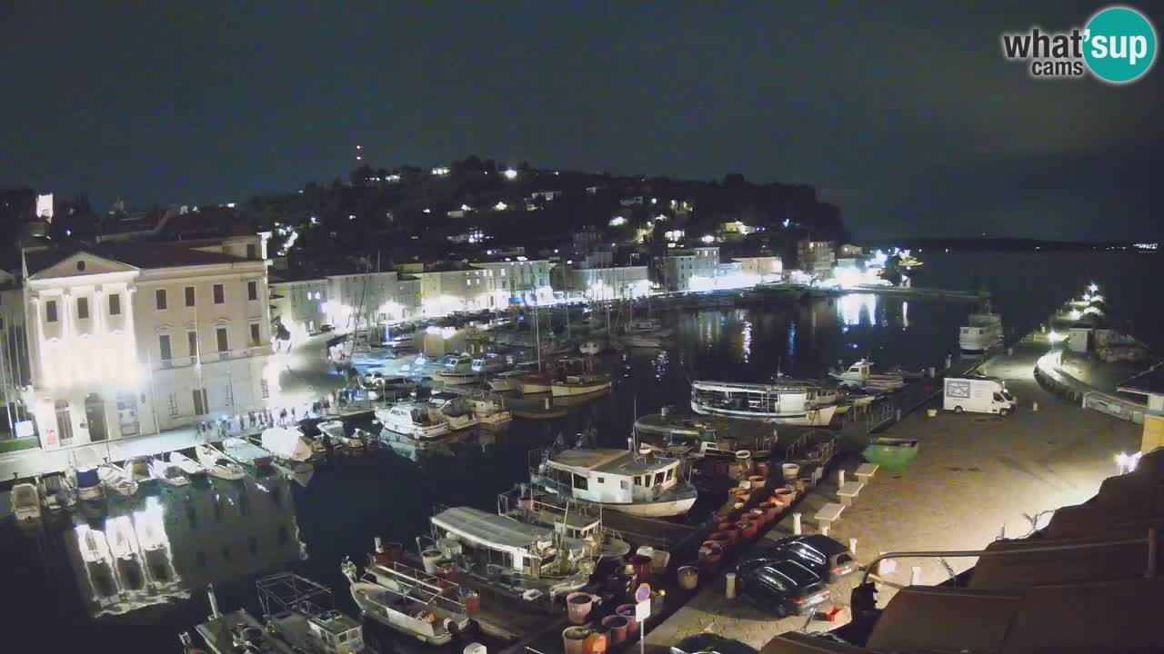 Cámara web en vivo desde Piran “Mandrač” – Increíble vista en vivo desde Villa Piranesi