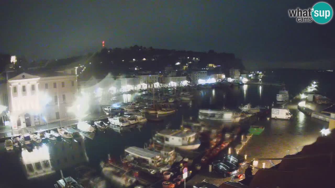 Live-Webcam aus Piran “Mandrač” – Erstaunliche Live-Ansicht von Villa Piranesi