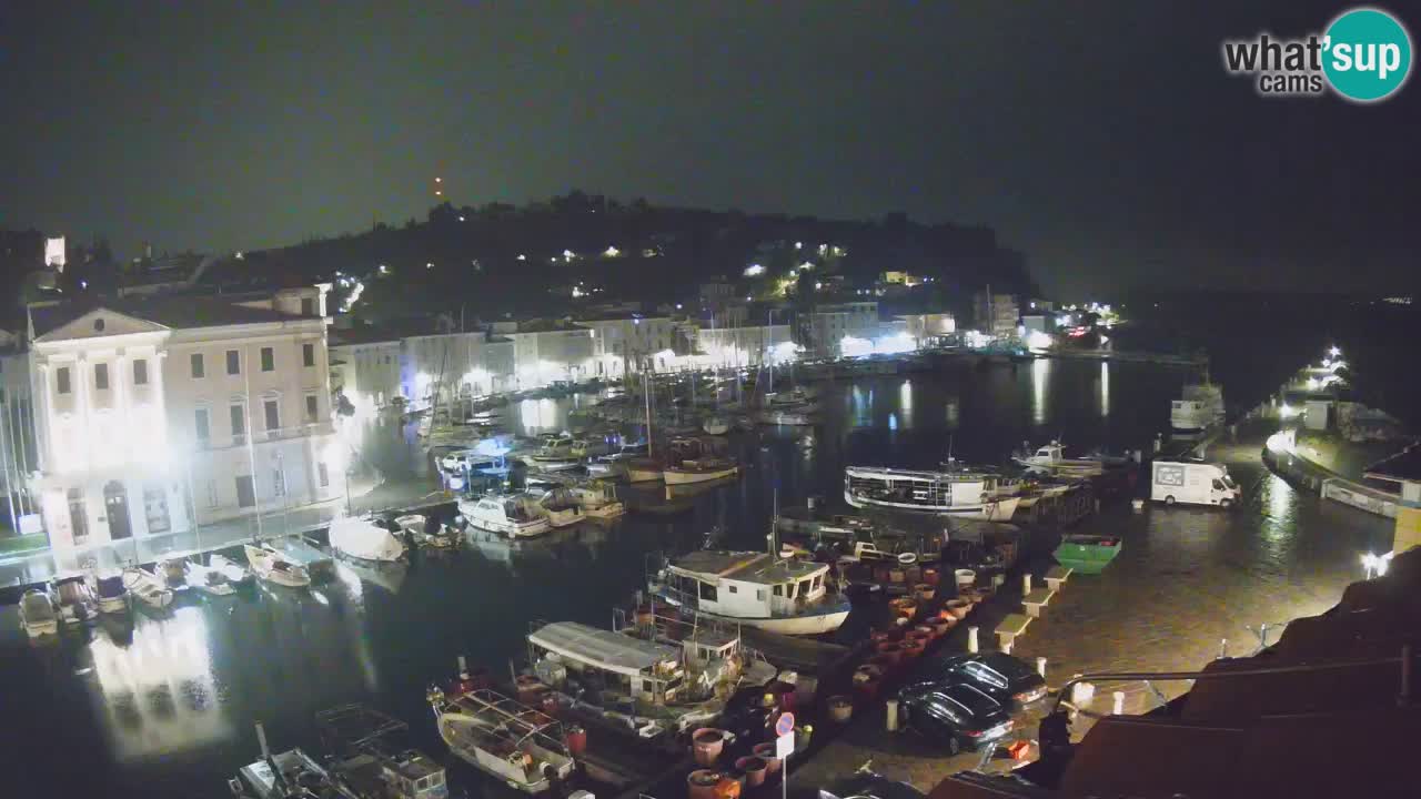 Live-Webcam aus Piran “Mandrač” – Erstaunliche Live-Ansicht von Villa Piranesi