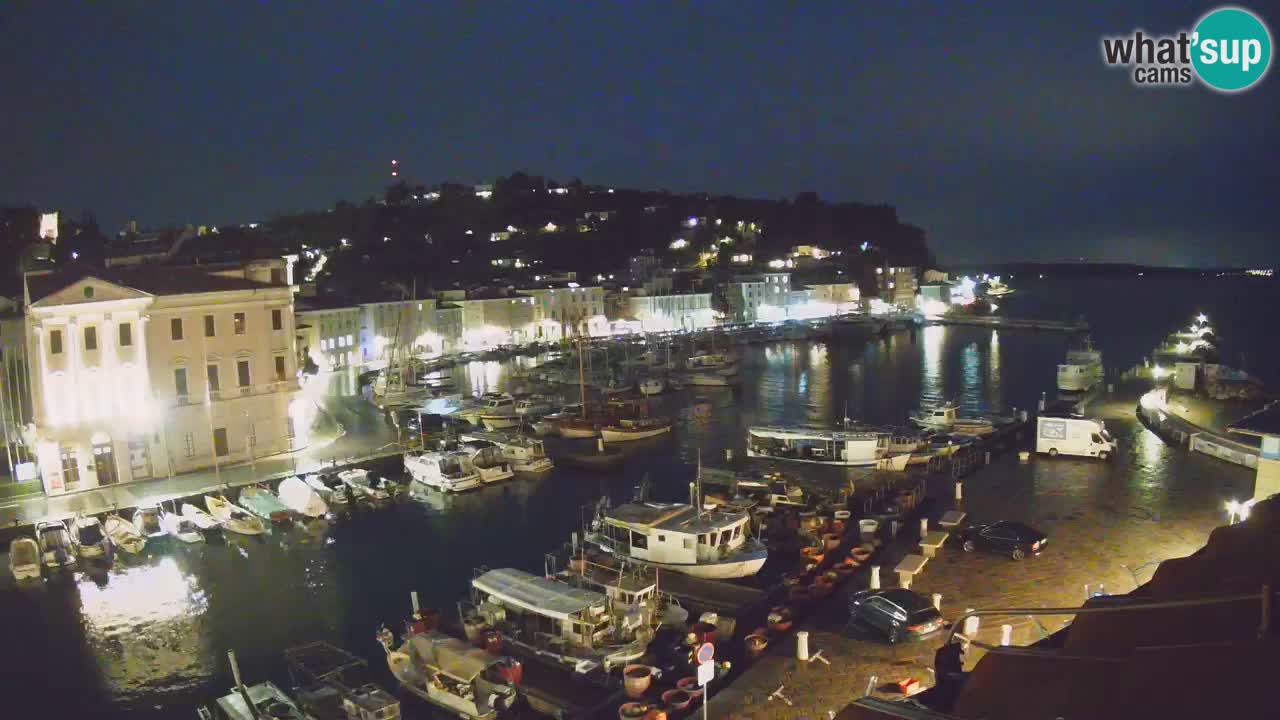 Live webcam from Piran “Mandrač” – Amazing live view from Villa Piranesi