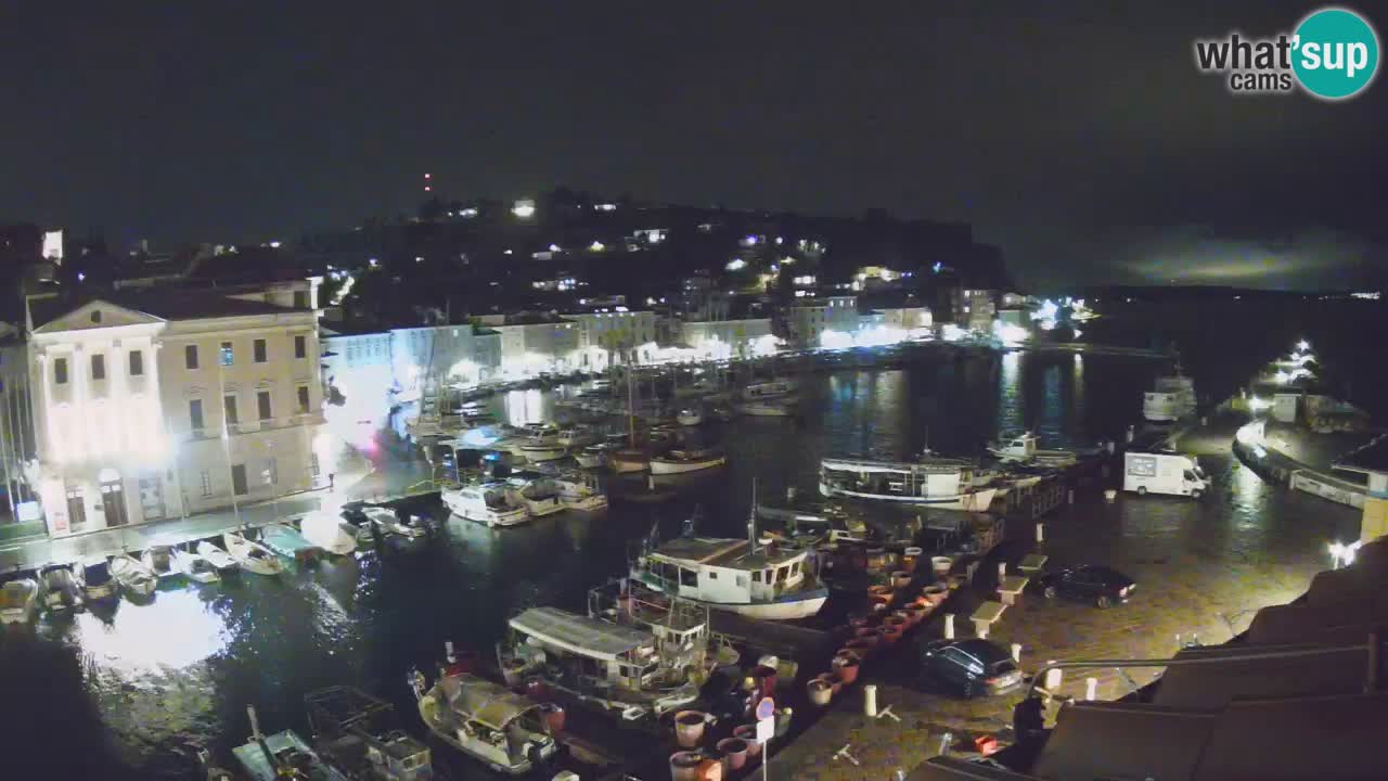 Cámara web en vivo desde Piran “Mandrač” – Increíble vista en vivo desde Villa Piranesi