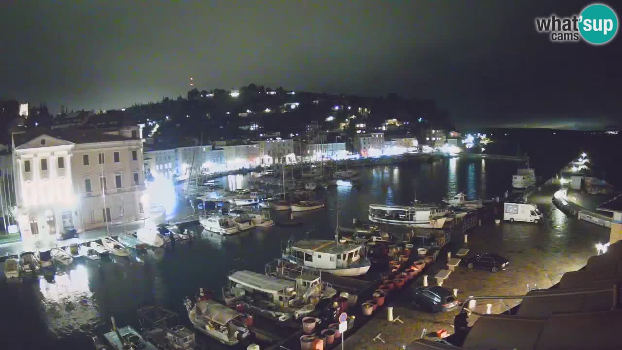 Live-Webcam aus Piran “Mandrač” – Erstaunliche Live-Ansicht von Villa Piranesi