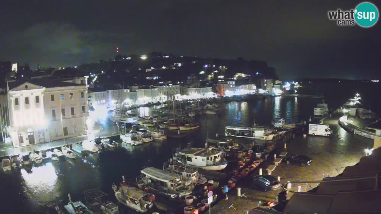 Cámara web en vivo desde Piran “Mandrač” – Increíble vista en vivo desde Villa Piranesi
