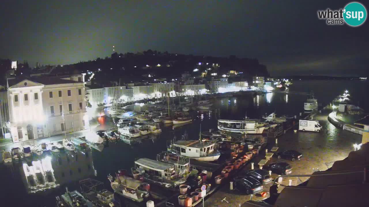Live webcam from Piran “Mandrač” – Amazing live view from Villa Piranesi
