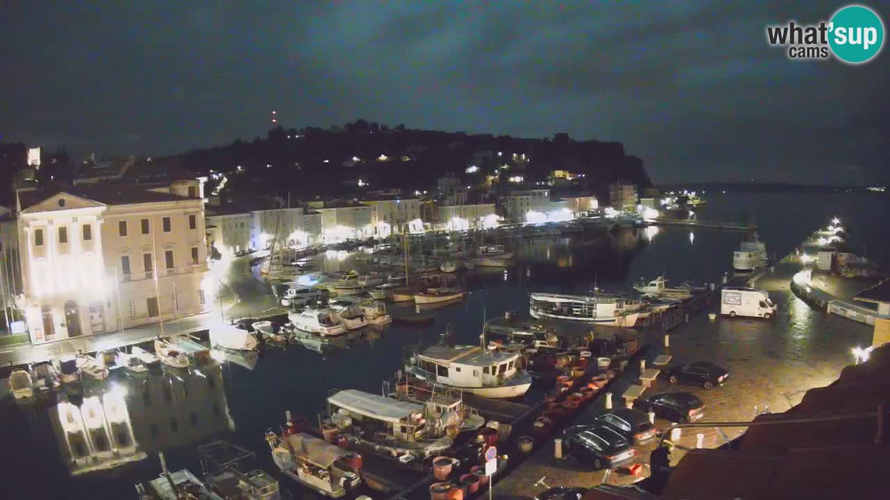 Cámara web en vivo desde Piran “Mandrač” – Increíble vista en vivo desde Villa Piranesi