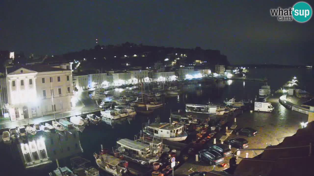 Live-Webcam aus Piran “Mandrač” – Erstaunliche Live-Ansicht von Villa Piranesi