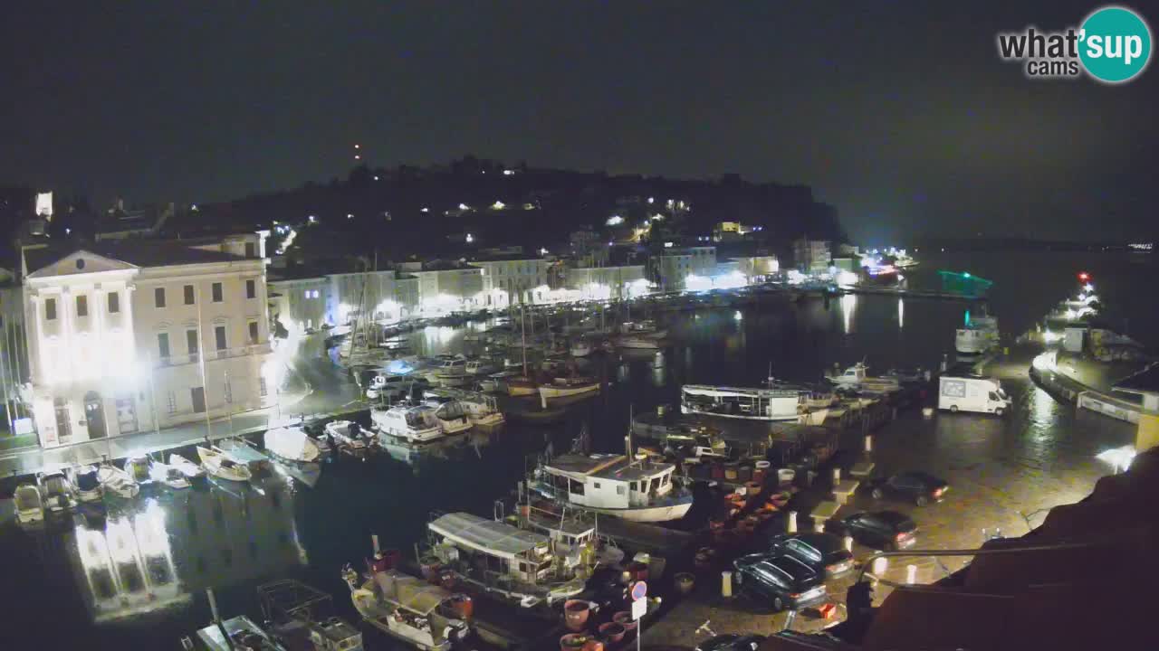 Live webcam from Piran “Mandrač” – Amazing live view from Villa Piranesi