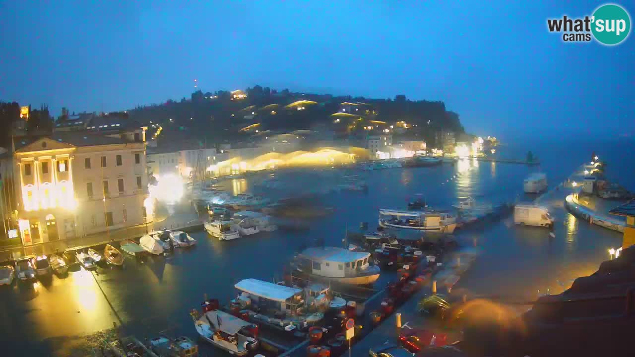 Cámara web en vivo desde Piran “Mandrač” – Increíble vista en vivo desde Villa Piranesi