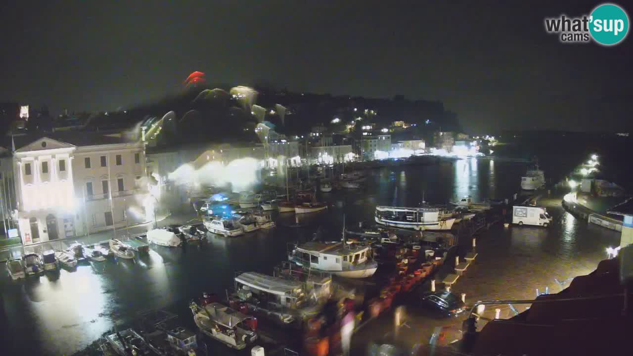 Live webcam from Piran “Mandrač” – Amazing live view from Villa Piranesi