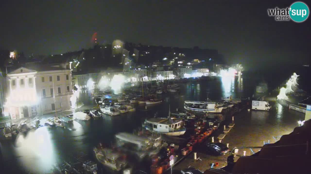 Live webcam from Piran “Mandrač” – Amazing live view from Villa Piranesi