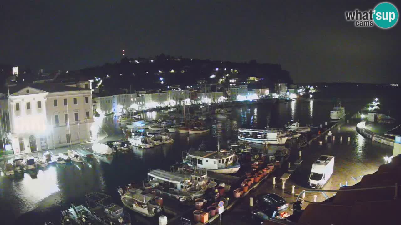 Live webcam from Piran “Mandrač” – Amazing live view from Villa Piranesi
