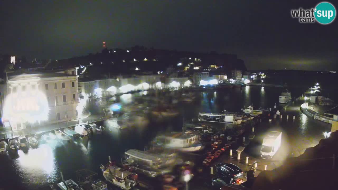 Live-Webcam aus Piran “Mandrač” – Erstaunliche Live-Ansicht von Villa Piranesi