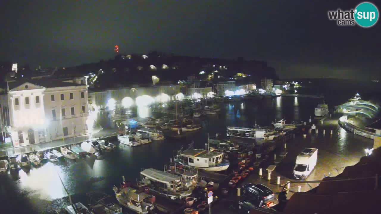Live webcam from Piran “Mandrač” – Amazing live view from Villa Piranesi