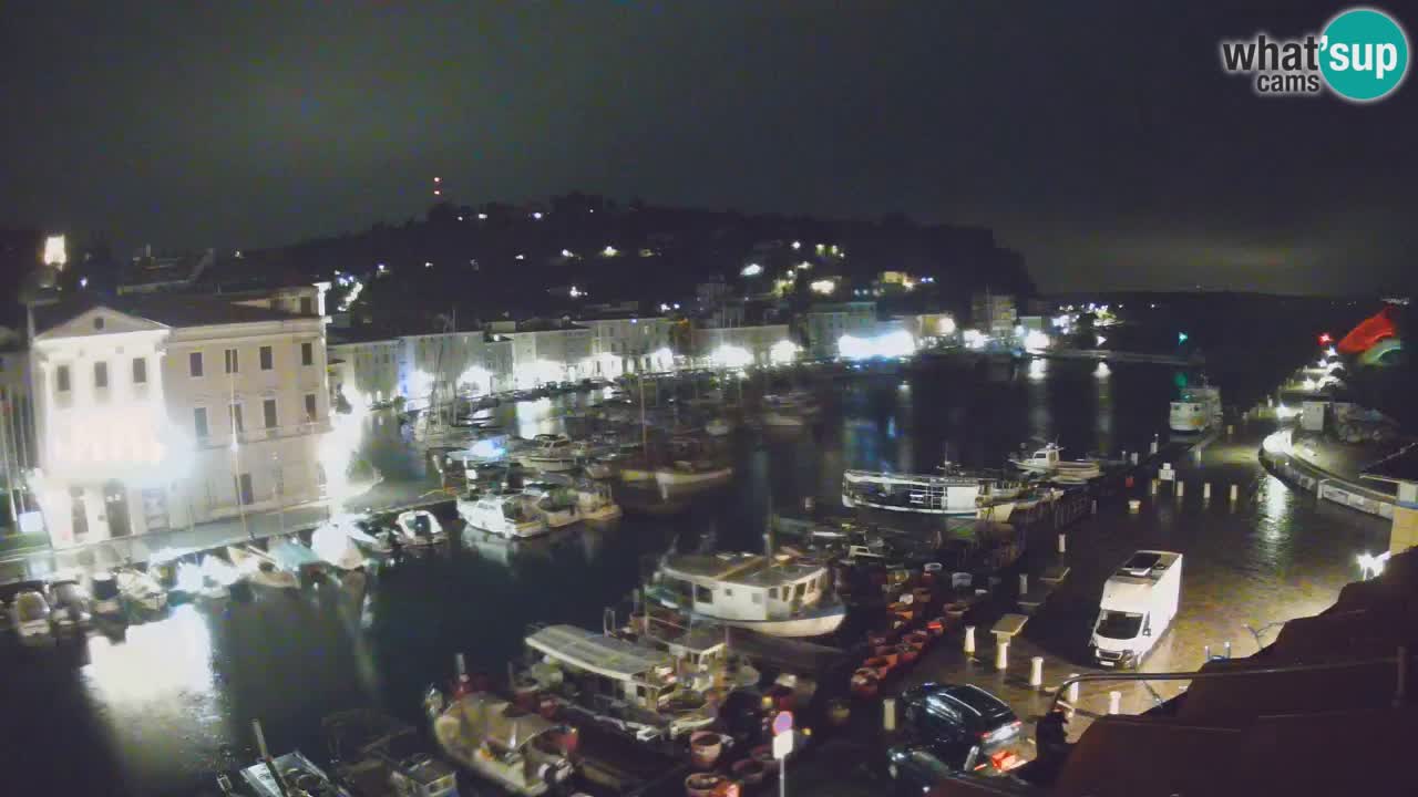 Cámara web en vivo desde Piran “Mandrač” – Increíble vista en vivo desde Villa Piranesi