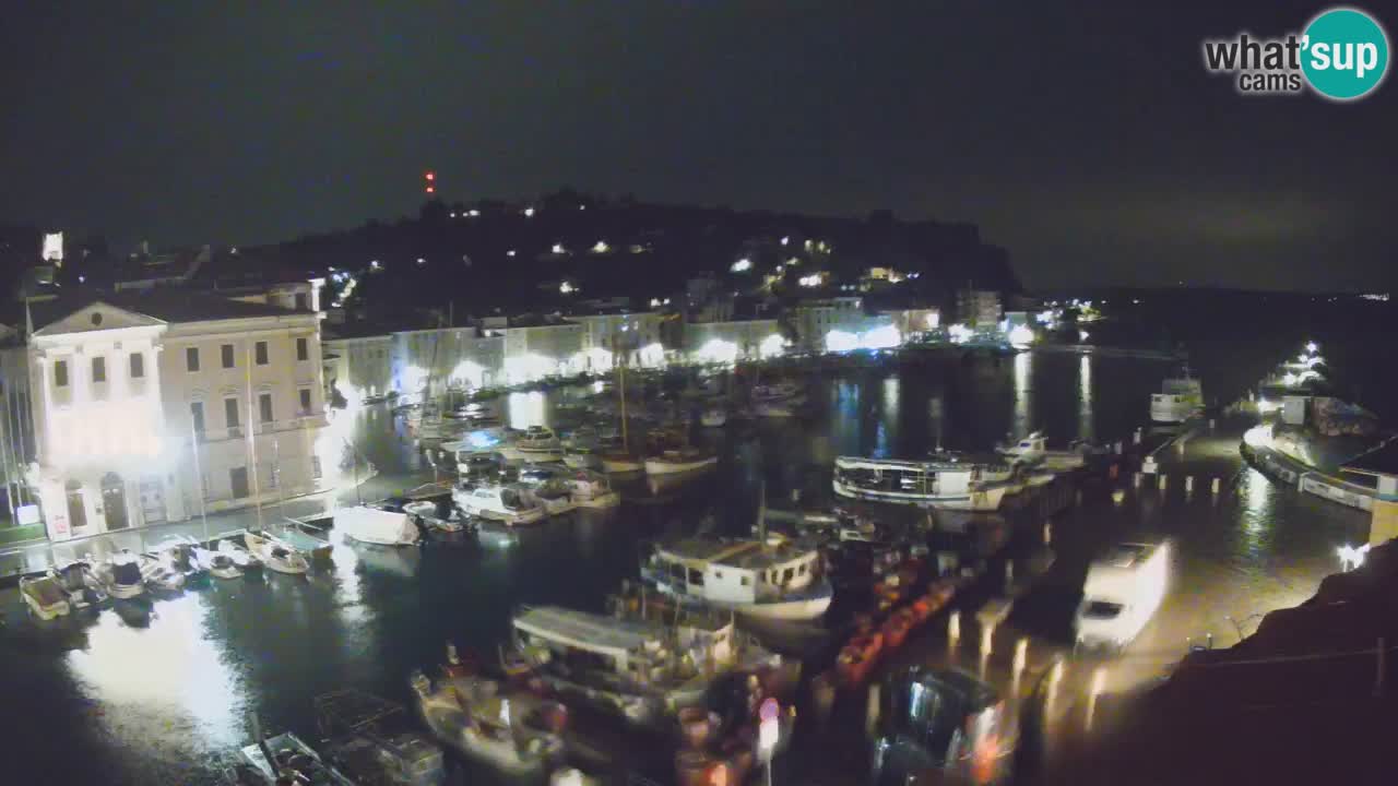 Live webcam from Piran “Mandrač” – Amazing live view from Villa Piranesi