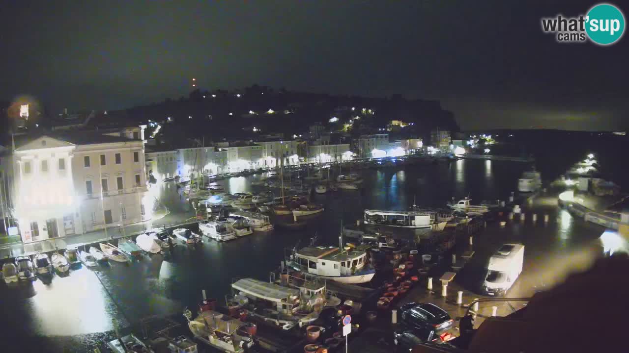 Live webcam from Piran “Mandrač” – Amazing live view from Villa Piranesi