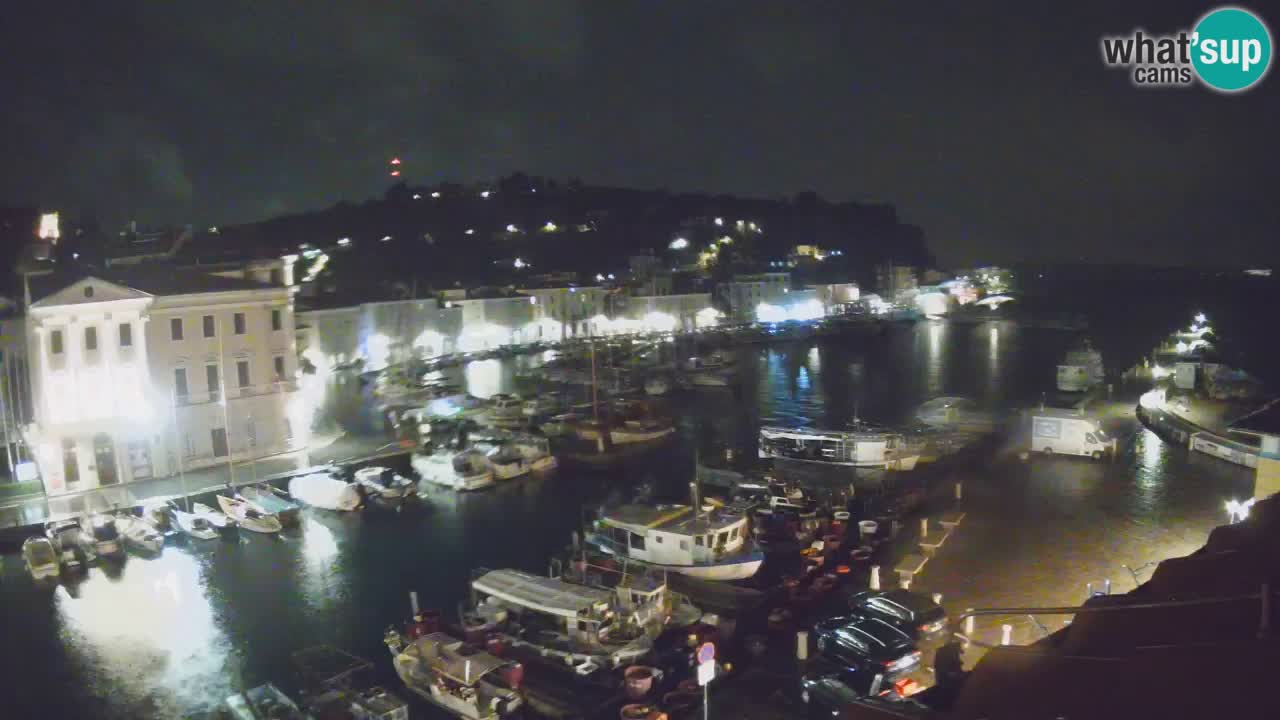 Cámara web en vivo desde Piran “Mandrač” – Increíble vista en vivo desde Villa Piranesi