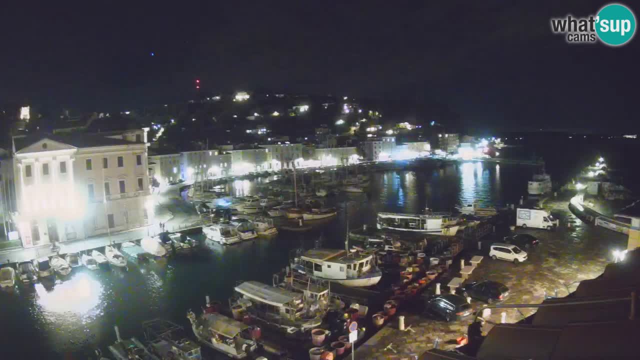 Live webcam from Piran “Mandrač” – Amazing live view from Villa Piranesi