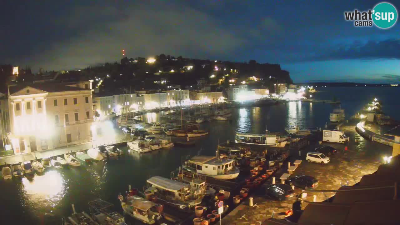 Cámara web en vivo desde Piran “Mandrač” – Increíble vista en vivo desde Villa Piranesi