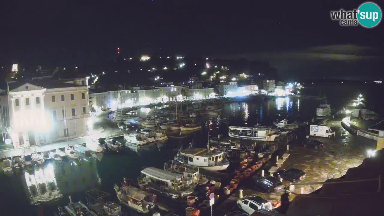 Live-Webcam aus Piran “Mandrač” – Erstaunliche Live-Ansicht von Villa Piranesi
