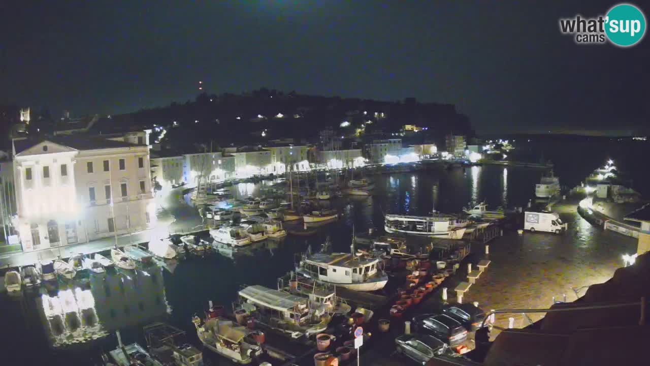 Live webcam from Piran “Mandrač” – Amazing live view from Villa Piranesi