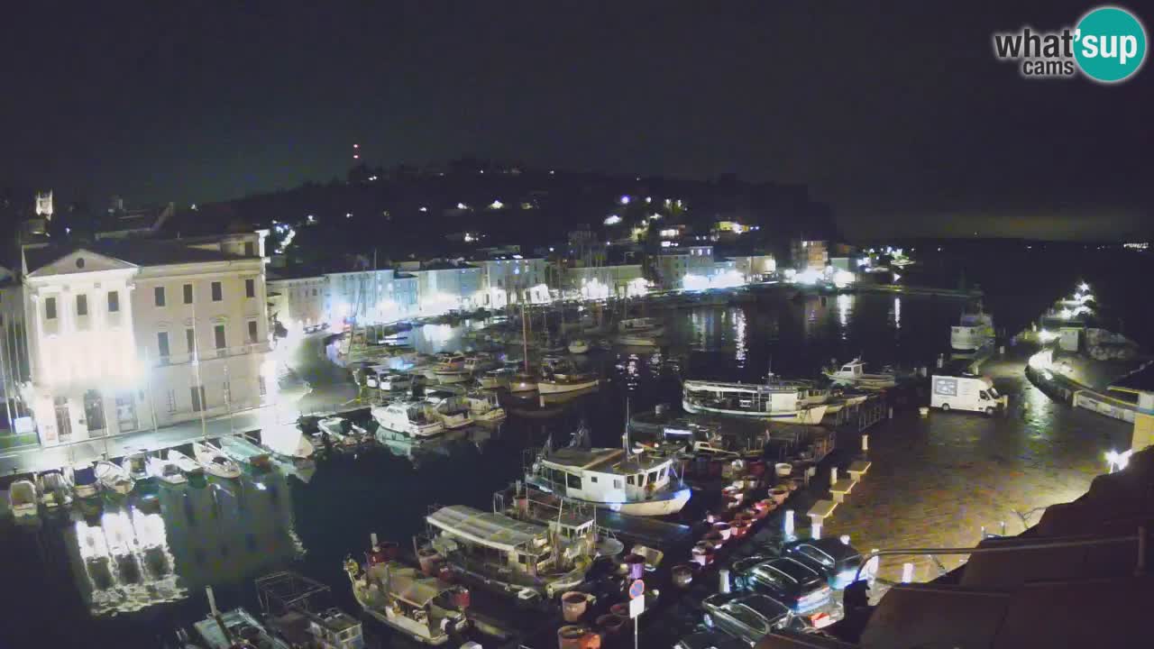 Live webcam from Piran “Mandrač” – Amazing live view from Villa Piranesi